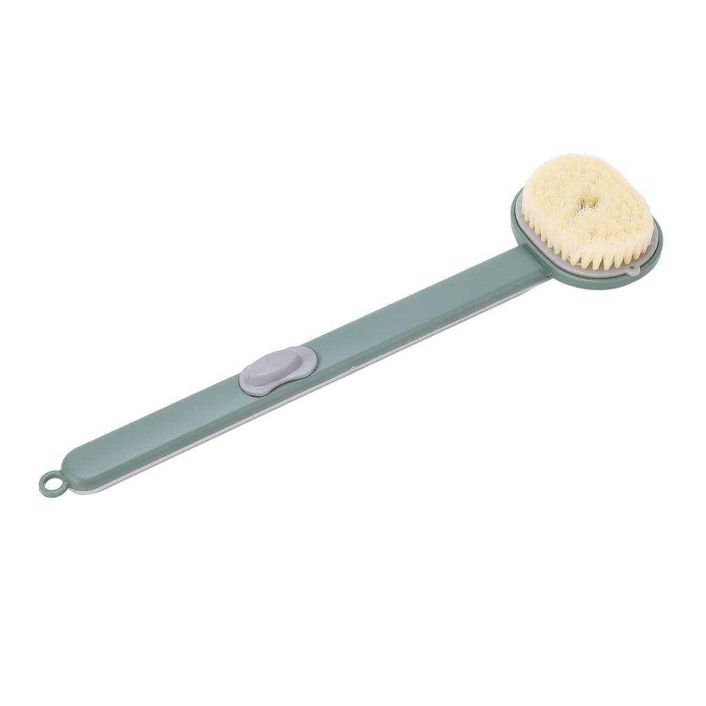 Bath Brush Long Handle Shower Body Scrub Plastic Wash Spray Tool for Women Men Kids