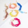 2025 Bracelets Chaîne Maillons Acrylique Couleur Macaron pour Femmes Mode Coréenne Résine Bracelet Homme Manchette Statement Bijoux Y2K Cadeaux