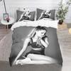 Exquisite 3D Ariana Grande Wallpaper Anime Digital Printing Bedding Set Duvet Cover Comforter Bed Youth Kids Girl Boys Gift