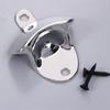 Screws Stainless Steel Bottle Opener Wall Mounted Opener Bar Beer Soda Cap Tools Fixed Wine Opener