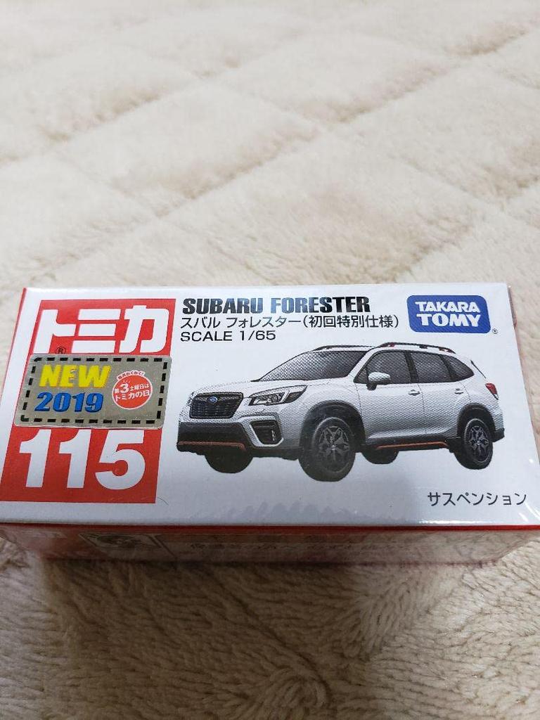 Tomica Discontinued No.115 Subaru Forester First Edition