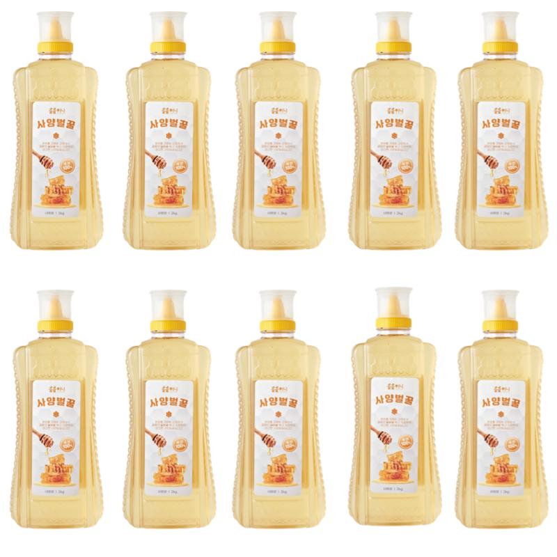 Chulchul Honey 100% Pure Domestically Produced Honey, 2kg, 10 Units