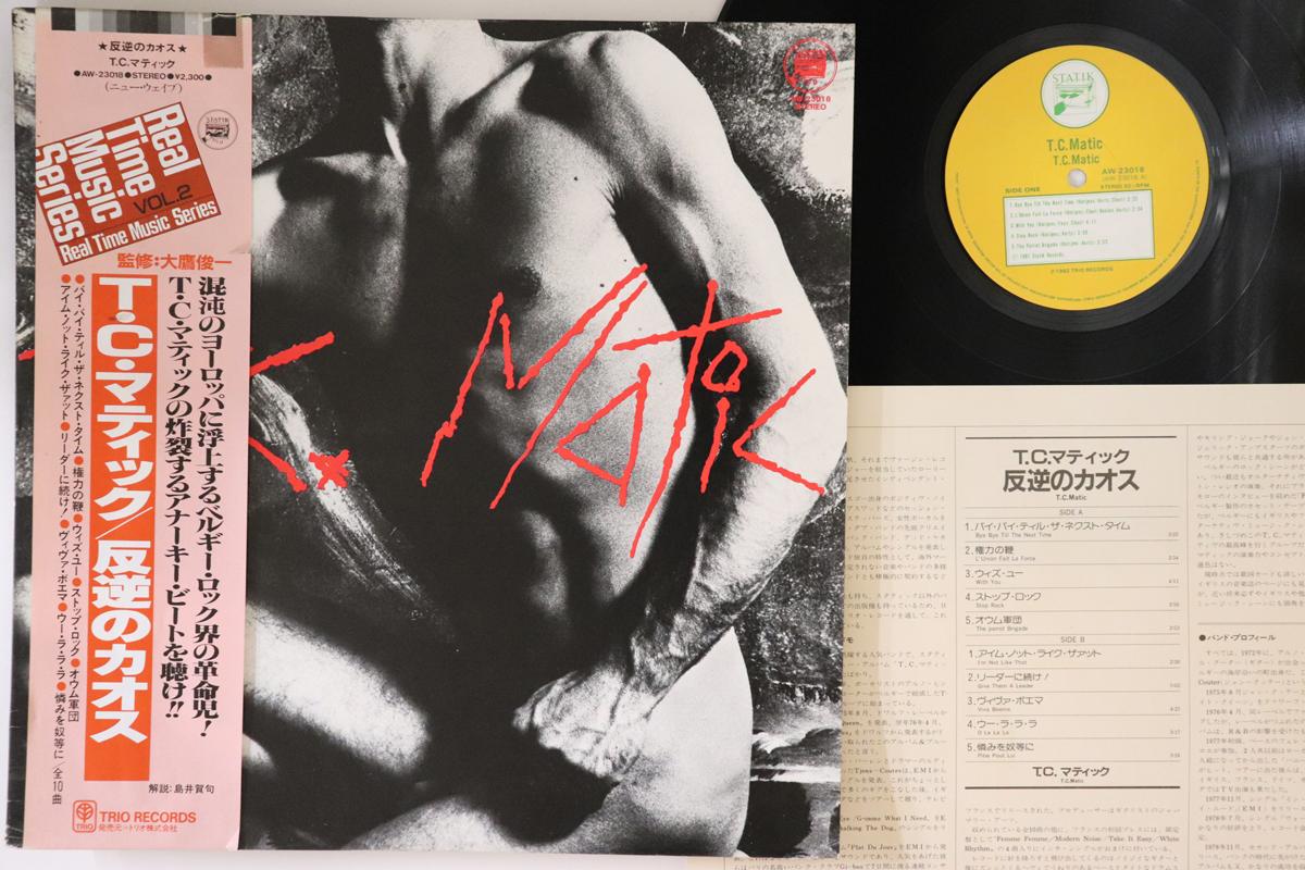 

LP Запись T.C. MATIC - Т.c. Matic AW23018 STATIK 1982 Япония Оби Рок Б/У