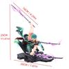 1Pcs Kid Toy Anime Figure Gk Roronoa Zoro Three-Blade Sa-Maximum Manga Anime Statue Action Figure Collection Model