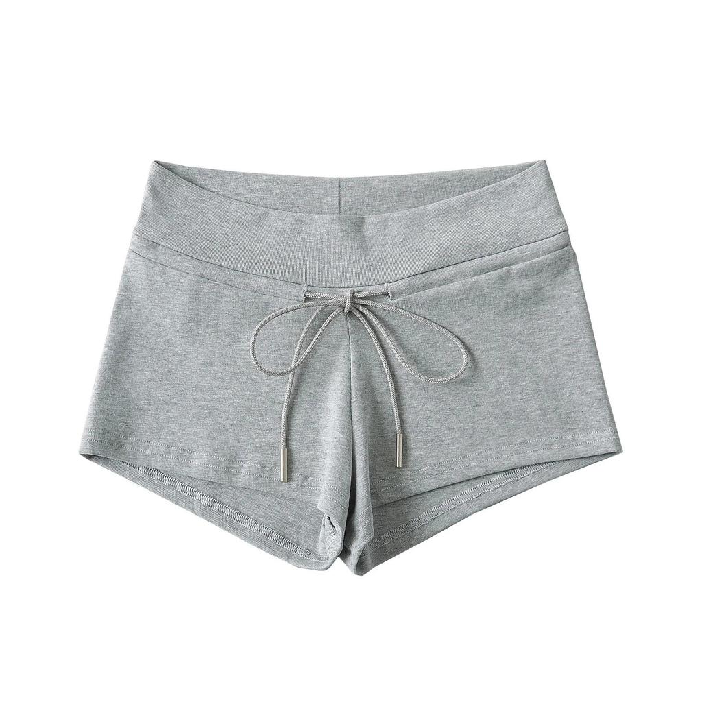 2024 Women’s Low-Waist Lace-Up Slim Fit Summer Sports Shorts