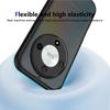 KEYSION Matte Translucent Black Phone Case for HONOR X9b 5G Soft Silicone+PC Clear Shockproof Back Cover for Magic 6 Lite 5G