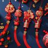 Chinese New Year 2025 Decorations Chinese Spring Festival Hanging Pendant Door Wall Ornament Traditional Chinese Room Decoration