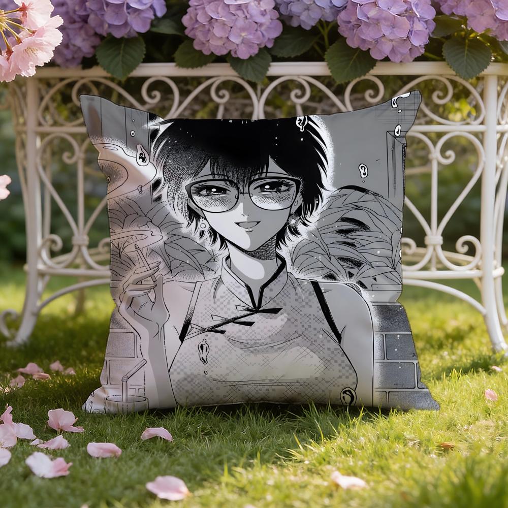 Kowloon G-Generic animeRomance Cushion Cover Home & Car Dual-Scene Pillow Cover: Reversible for Premium Comfort
