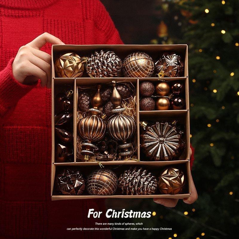 Christmas Tree Ornaments Set 2026 Xmas Hanging Decorations Gift Box