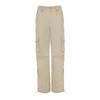 GMXIA Workwear Pants Spring Summer Women Comfortable Casual Neutral Style Drawstring Large Pockets Wide Leg Work Pants