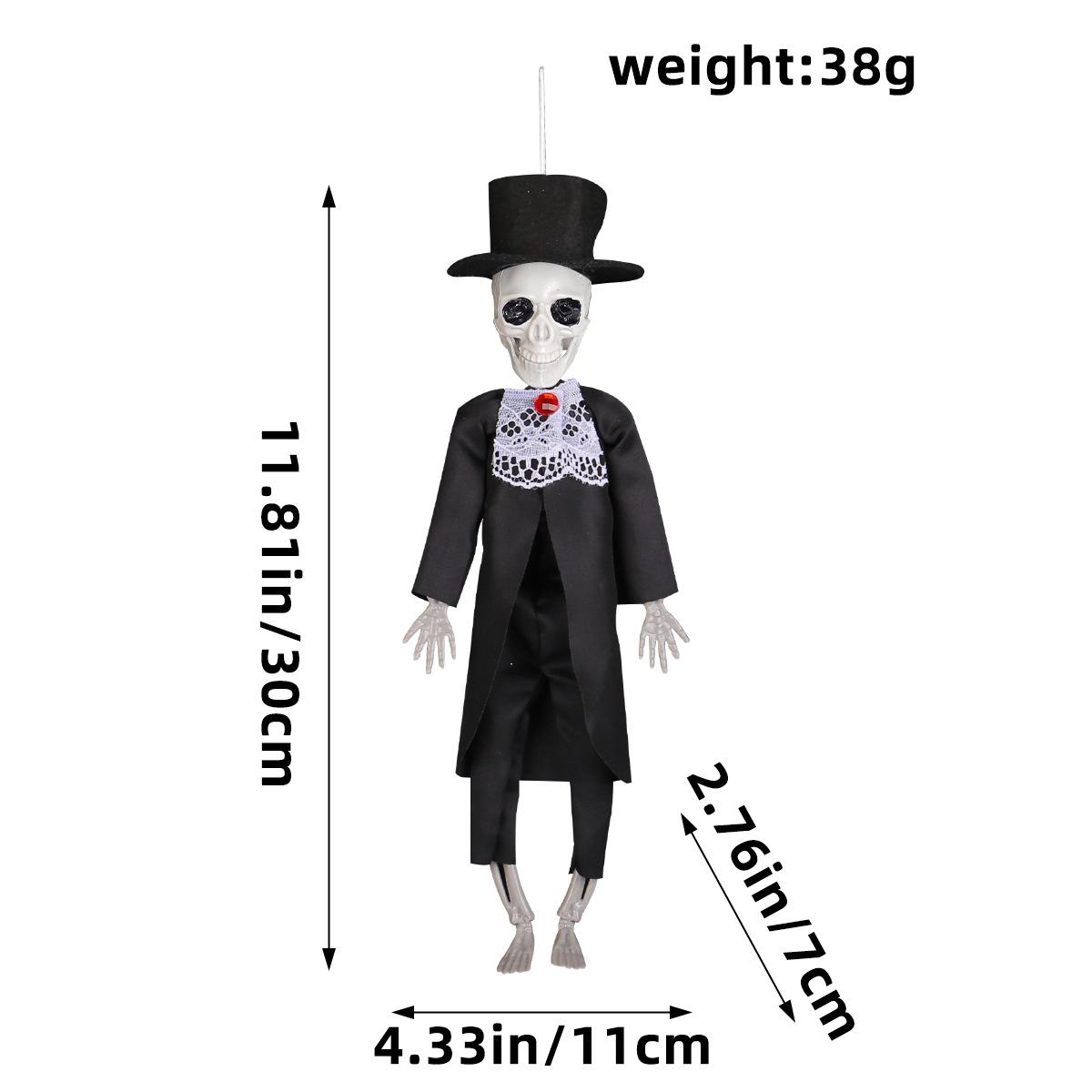 

Дом с привидениями Хэллоуин Скелет Невеста и Невеста Украшают Секретную комнату Ужас Бар Вечеринка Декорации Сцена Реквизит Трюк