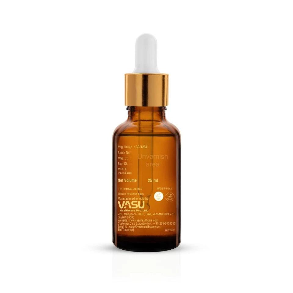 Vasu Facial Beauty Oil enriched with Kumkumadi Tailam 100% Natural Oil --25 ml
