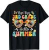 Addio Terza Elementare Ciao Estate Ultimo Giorno di Scuola Regalo per Ragazzi T-Shirt Unisex