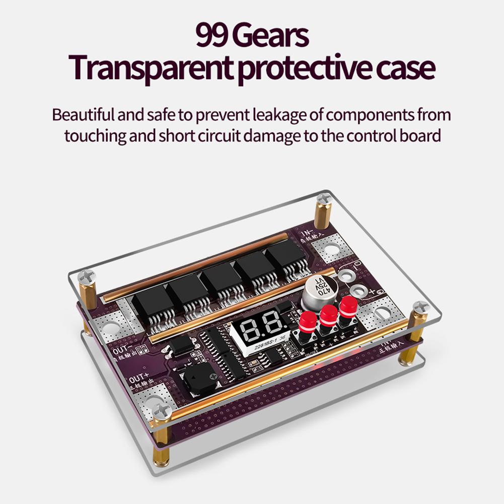 Mini Aparat de Sudură prin Puncte pentru Kit Placă de Control Baterie Litiu 18650 99 Trepte Ajustabile Mașină Digitală de Sudură prin Puncte Foaie de Nichel