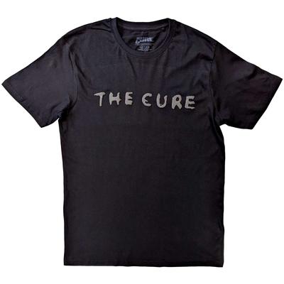 חולצת טי רשמית עם לוגו The Cure Circle לגברים/יוניסקס