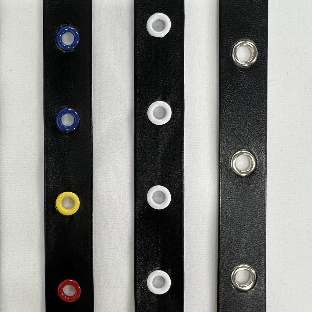 Composite Leather, Claw Nails, Rivets, Steam Eyes, Black Pu Leather Rope, Corns, Webbing, Clothing Accessories, Handmade Diy