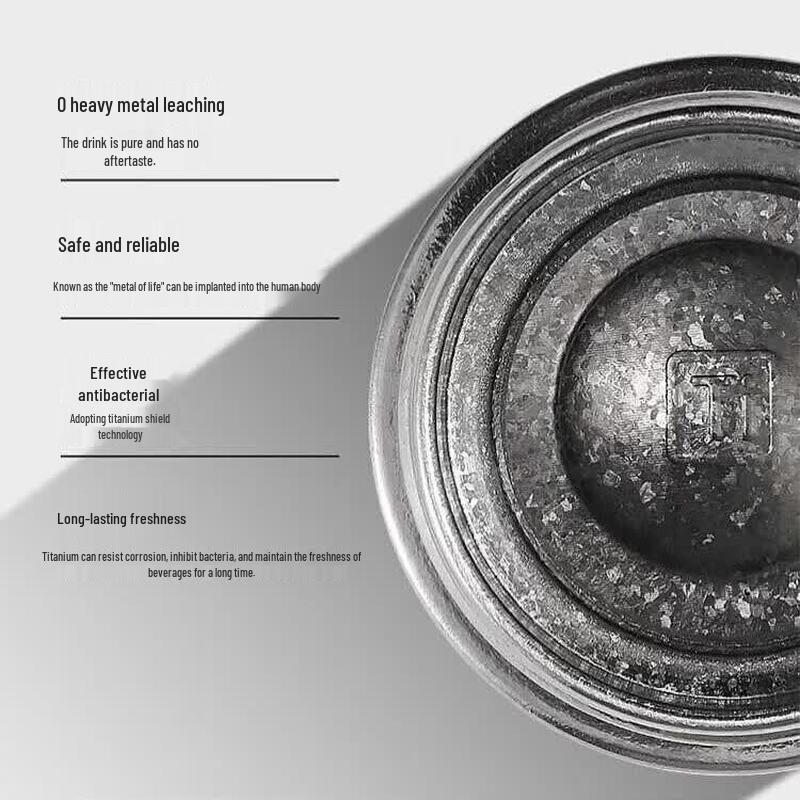 Xinke Pure Titanium Portable Thermos 200ml