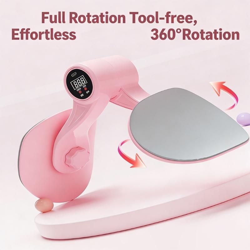 Feminine Pelvic Floor Strengthener Leg Press With Soft Handle Butt and Thigh Shaper For Indoor Workout