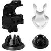 4PCS Hood Prop Rod Clip, Engine Hood Support Rod Holder Clips, 91503-SS0-003 90601S84A01 Car Hood Insulation Retainer Clips, Hood Rod Grommet Clips