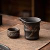 High-end Purple Pottery Tea Pitcher Retro Fair Cup Tea Divider Chahai Kung Fu Teaset Accessories