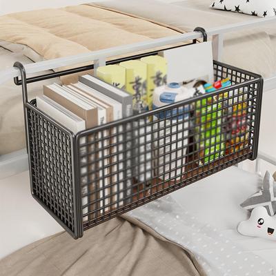 Bedside Hanging Storage Basket Beside Shelf Convenient Sturdy Easy To Install Organizer Rack for