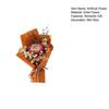 Mini Dried Flower Bouquet Dry Babysbreath Rose Decoration Small Floral Bouquet Romantic Valentine’s Day