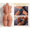 16KG/35LB Diskret geliefert Lebensechter Sexpuppen-Torso - Ultraweiches TPE Echte Hautgefühl, Sinnliche Kurven Begleiter