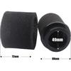 Universal 48mm 49mm 50mm Black Double Foam Pod Performance Filter for 50cc - 90cc 110cc 125cc ATV Quad Scooter Go Kart Moped Pit Dirt Super Bike GY6