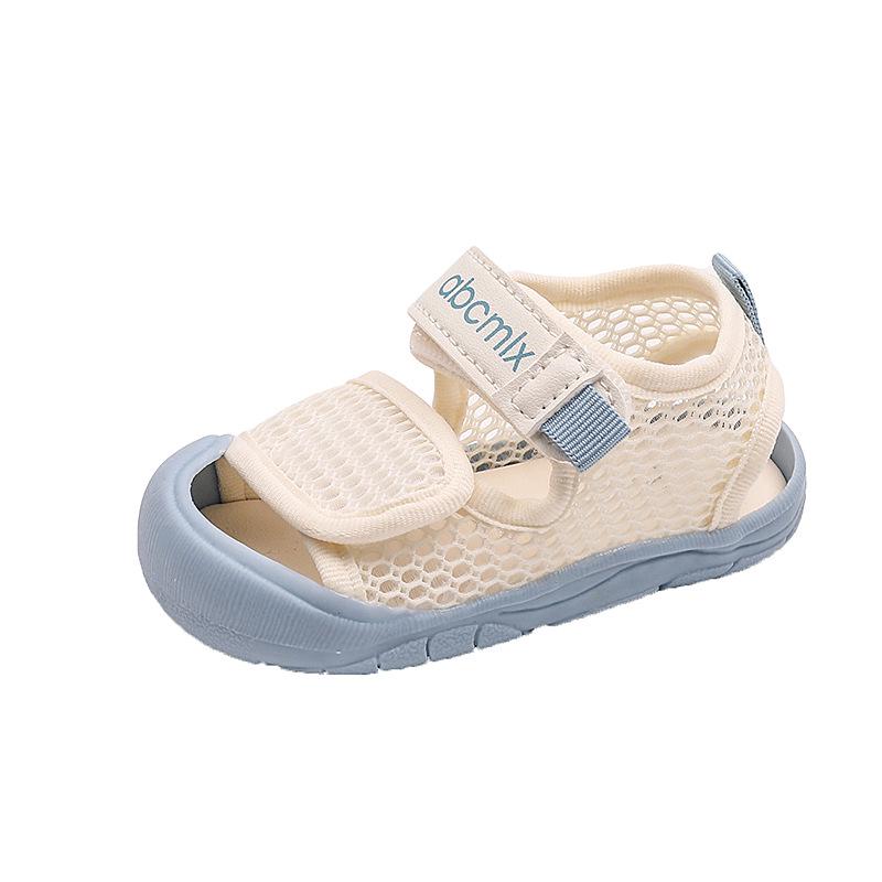 Summer 2026 Baby Girls' Soft Sole Mesh Sandals