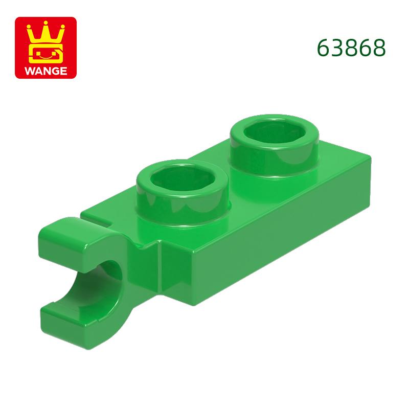 Non-Toxic 253Pcs/Lot 63868 Plate Special 1X2 With Handles Thin Block Moc Color Accessories Compatible With Brick Diy Children'S Toy