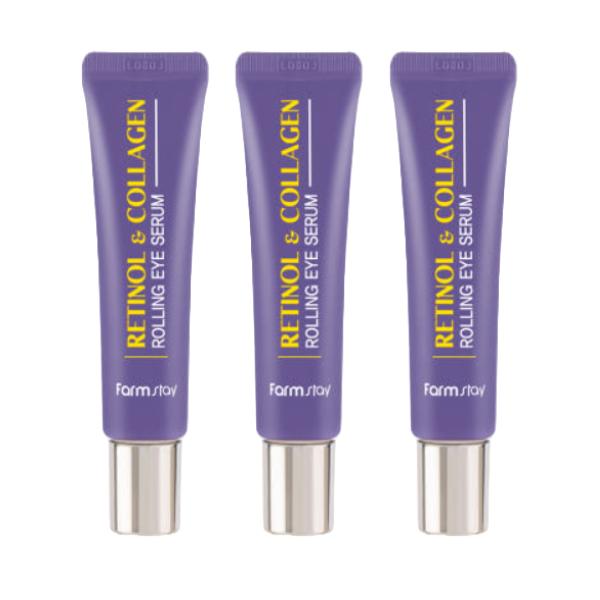 

Сыворотка для кожи вокруг глаз FarmStay Collagen Rolling Eye 25 мл / 0,85 жидких унций. (10 вариантов) #Retinol 25ml * 3pcs