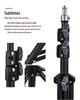 2.1m Frosted Live Broadcast Tripod with Selfie and Photography Light Stand for Mobile Phones.