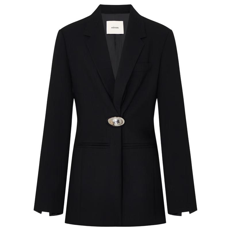 

Edition Women s Winter Waist-Cinching Blazer L