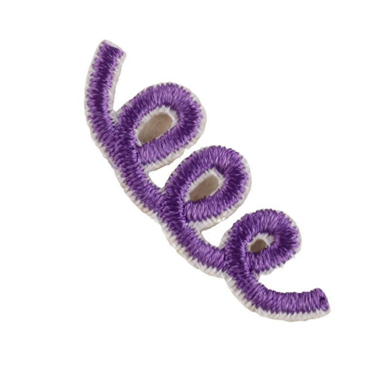 Original Cartoon Embroidery Patch: Korean Wappen Telephone Line Candle DIY Cloth Accessories Sticker