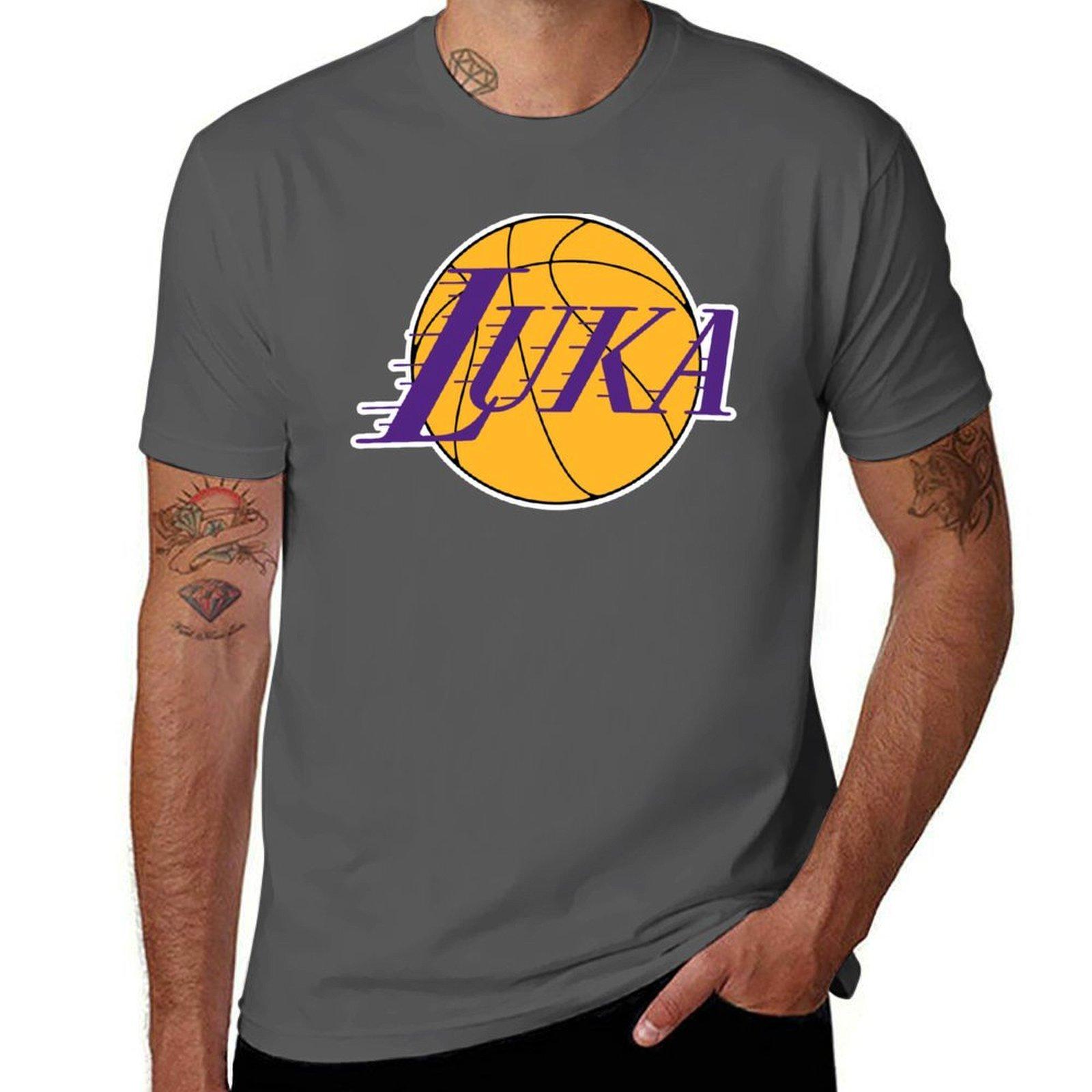 

Luka Doncic Los Angeles Basketball T-Shirt man t shirts high quality luxury brand t shirts with prints T-Shirt 4XL