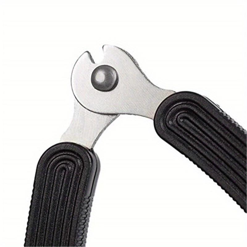 5pcs Guitar String Winder String Cutter Bridge Pin Puller 3 IN 1String Peg Winder Guitar Repair Tool Black