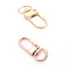 100Pcs Delicate Zinc Alloy Swivel Clips Carabiner Clip Swivel Triggers Dog Buckle KeyRing for Creative DIY Projects