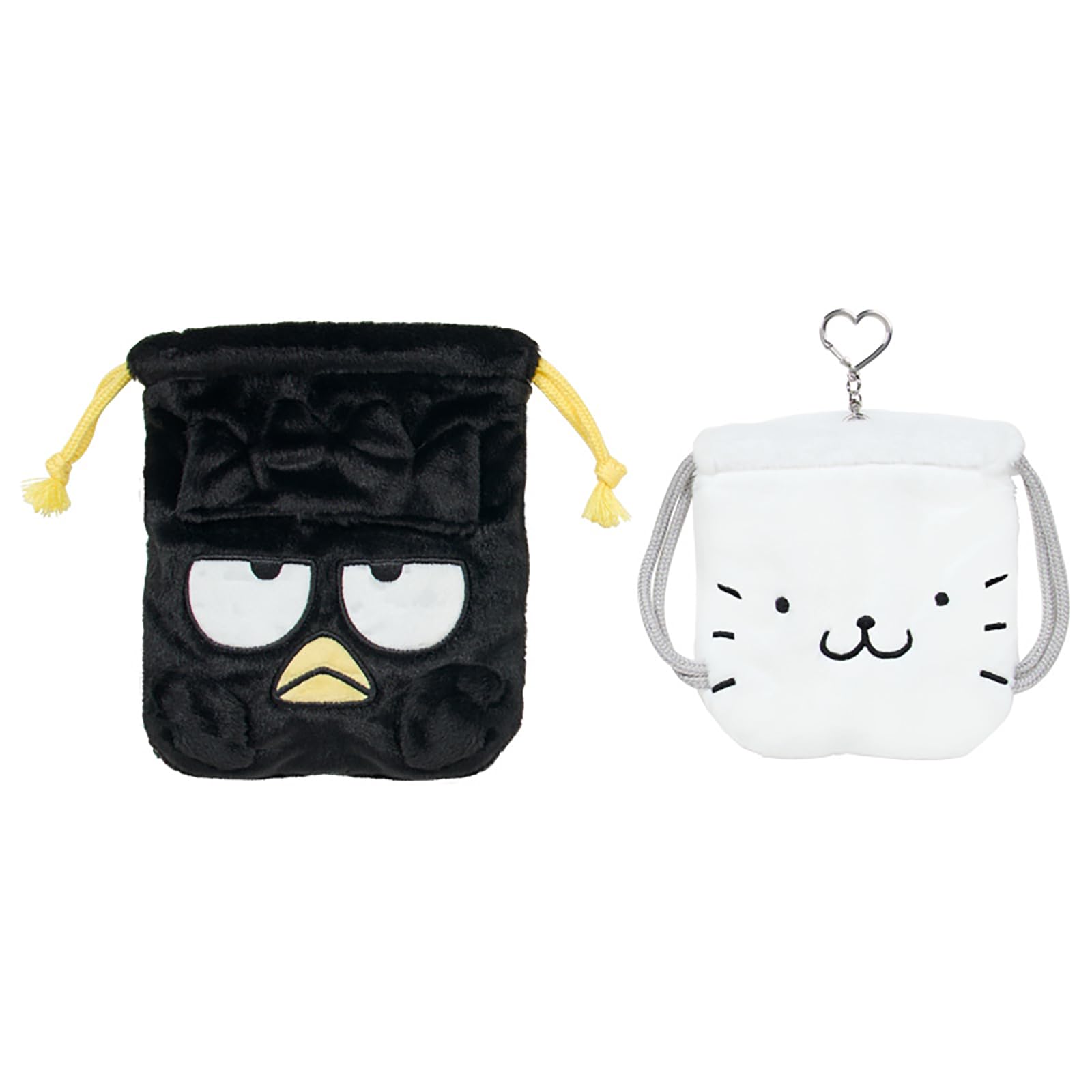 Sanrio Drawstring Bag Set of 2 with your favorite Ages 3 and up 867080 (Together friend) Badtz-Maru