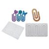 Paperclip Silicone Molds Resin Bookmarks Silicone Mould For Epoxy Resin Crafting Candle Paper Clamp Jewelry