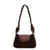 Ladies Shoulder Crossbody Bag Handbag Plush Portable Commuting Fashion Casual