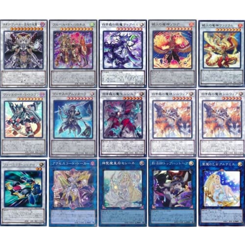 [Deck Sale] White Forest Deck Pre-constructed Deck with Sleeves, White Forest Asteria, White Forest Lisette, Toy Box