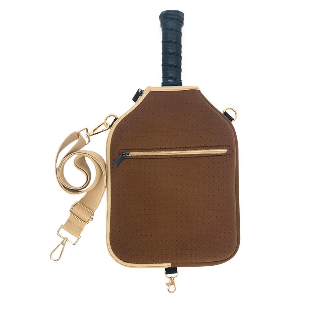 Waterproof Pickleball Paddle Cover Zipper Closure Pickleball Racket Bag  Outdoor