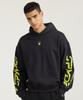 Spyder Unisex Graphic Fleece Hoodie Sphwcnhd303Ublk