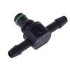 Para conector tipo T tubo de junção de mangueira para injetor série 110 injetor common rail tubo de retorno de óleo refluxo 10
