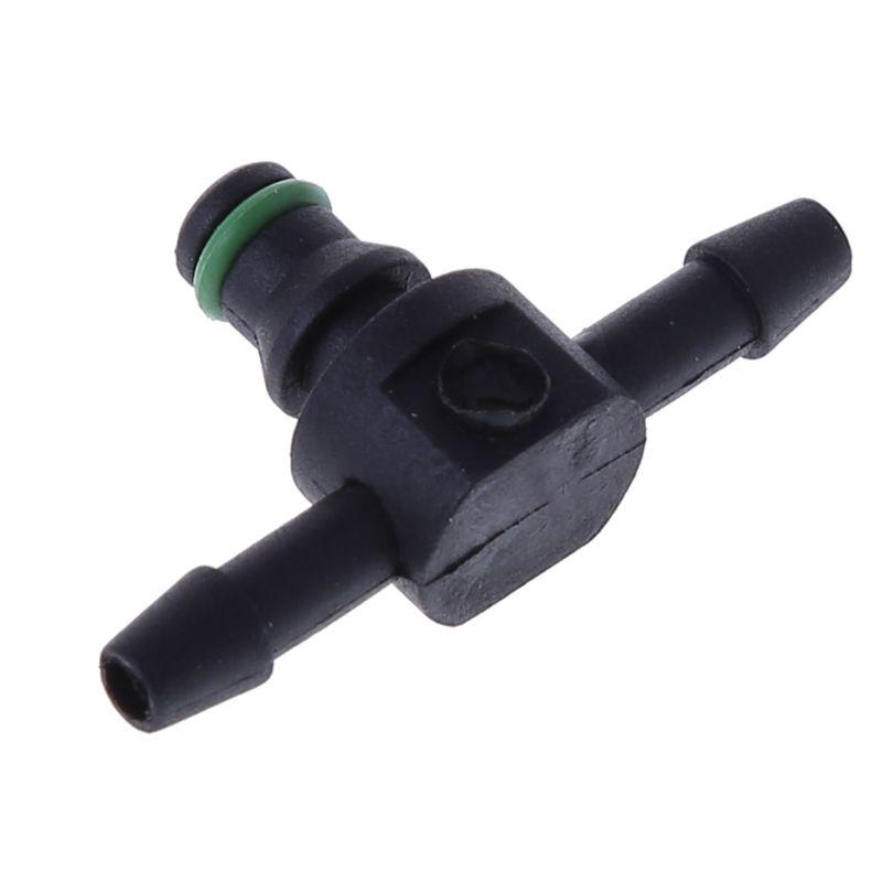 Para conector tipo T tubo de junção de mangueira para injetor série 110 injetor common rail tubo de retorno de óleo refluxo 10