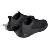 Adidas Fluidstreet Comfortable Versatile Fabric Mesh Cushioning Non-Slip Wear-Resistant Low-Top Casual Running Shoes Men Sneaker Black Gray IF8651