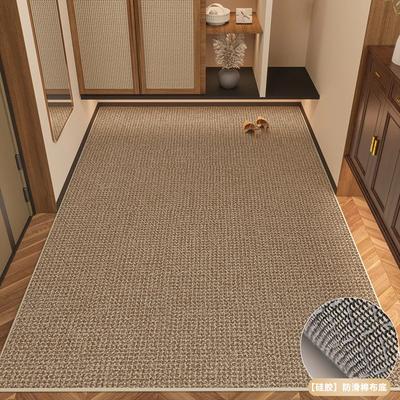 Luxury Handmade Popular Simple Stitched Sisal Carpet Living Room Coffee Table Study Tea Restaurant Hemp Door Mat