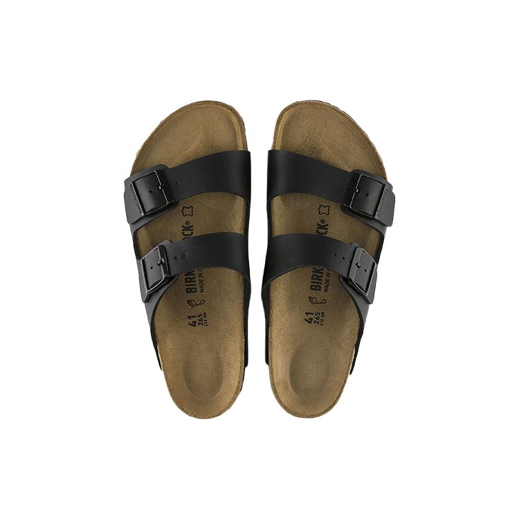 Birkenstock Arizona Comfortable Cork Outdoor Breathable Slide Sandals Unisex Sandals Black 51793