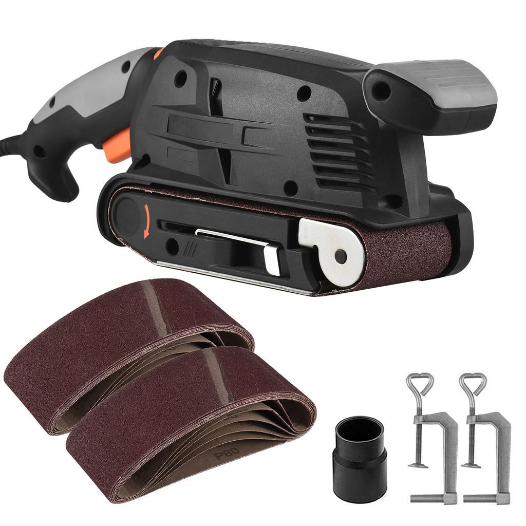 

Электрическая ленточная шлифовальная машина с переменной скоростью, шлифовальная машина с медным двигателем, шлифовальная машина для плотника, полировальная шлифовальная машина 600 Вт