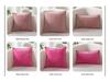 Chenille Edge Pillowcase: Nordic Solid Color Sofa & Bay Window Cushion
